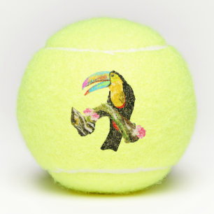 Toucan Bird Tennis Balls Toco Tennisbälle