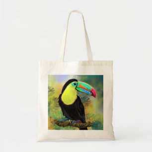 Toucan Bird Tote Bag Colorful Toco - Painting Tragetasche