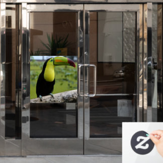 TOUCAN BIRD Window Cling Fensteraufkleber