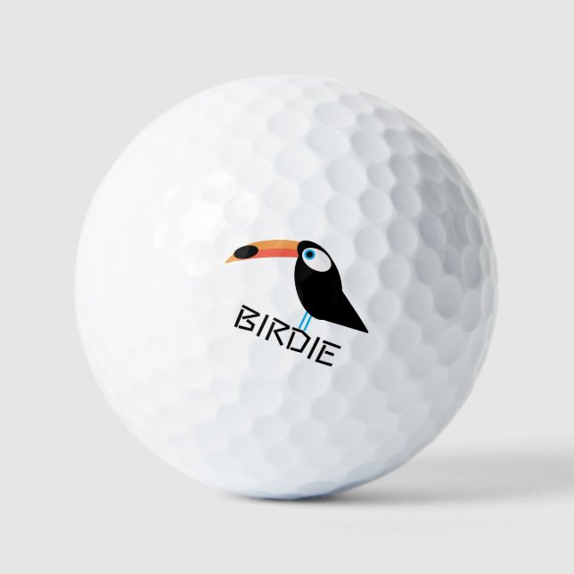 Toucan Birdie Golf Ball (Vorderseite)