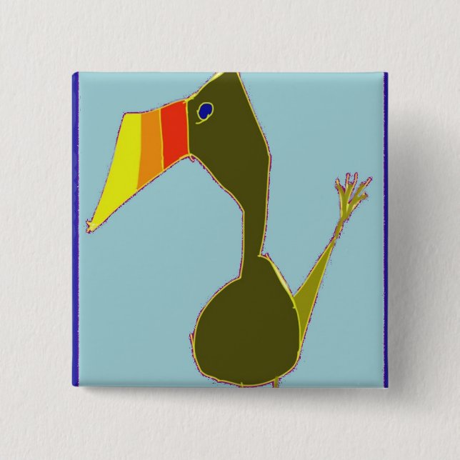 Toucan Button (Vorderseite)