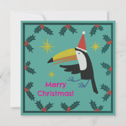 Toucan Christmas Feiertagskarte
