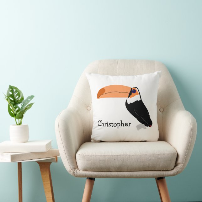 Toucan Design Personalised Kissen (Stuhl )
