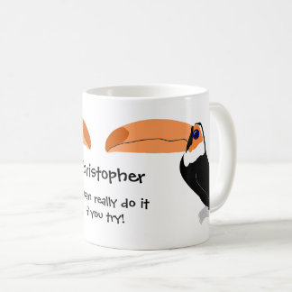 Toucan Design Personalisiert Kaffeetasse