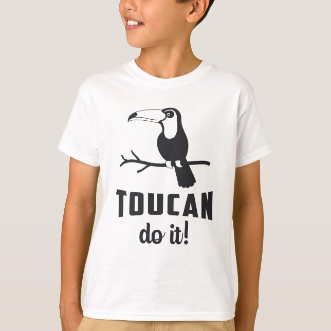 Toucan Do it Bird Watcher Watcher Watcher Watching T-Shirt (Vorderseite)