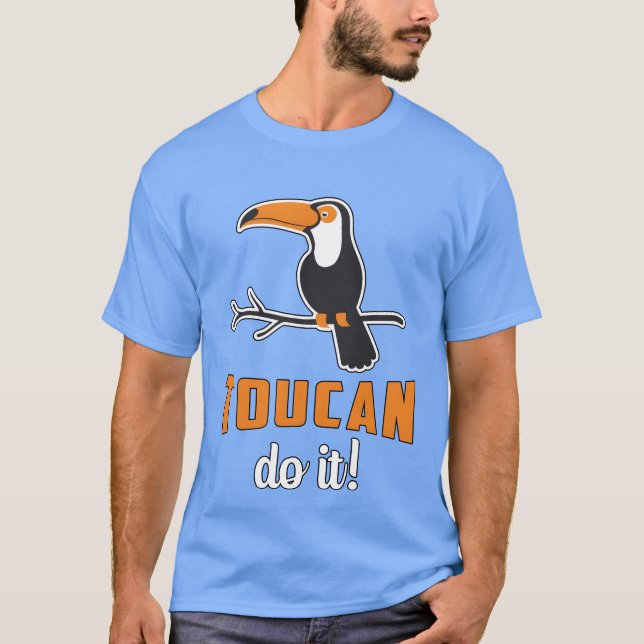 Toucan Do it Bird Watcher Watcher Watcher Watching T-Shirt (Vorderseite)