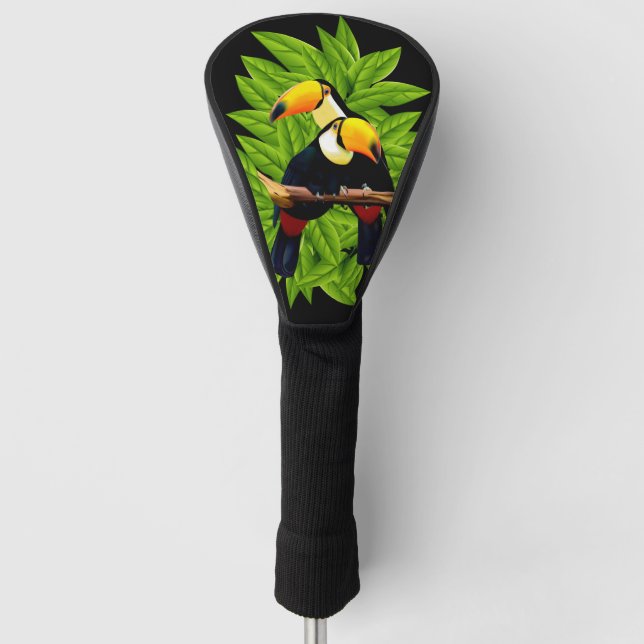 Toucan Duo Golf Headcover (Vorderseite)
