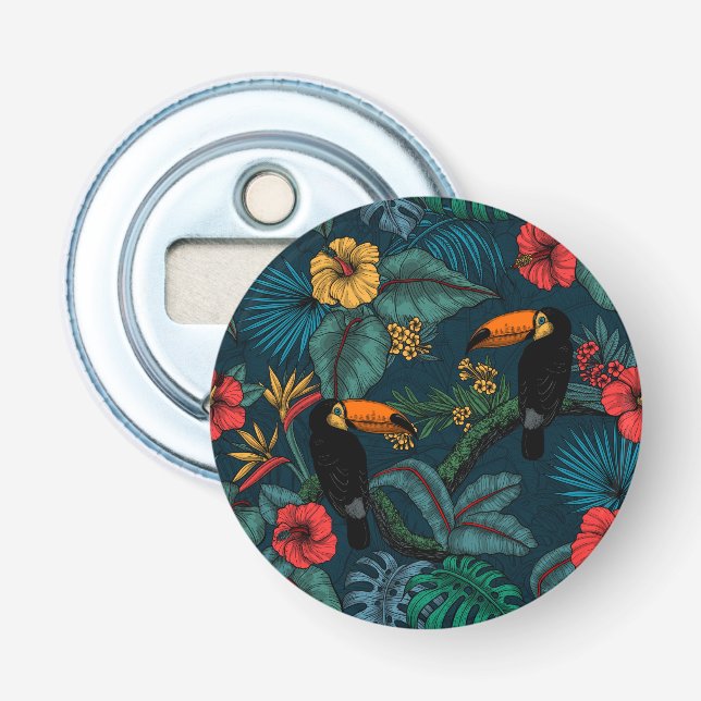 Toucan garden 2 flaschenöffner (Vorderseite)