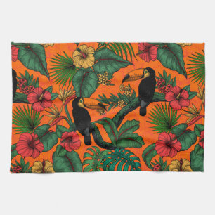 Toucan Garden Geschirrtuch