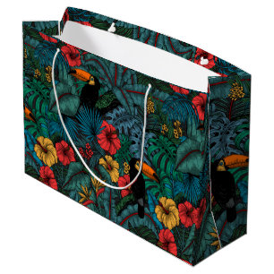 Toucan Garden Große Geschenktüte