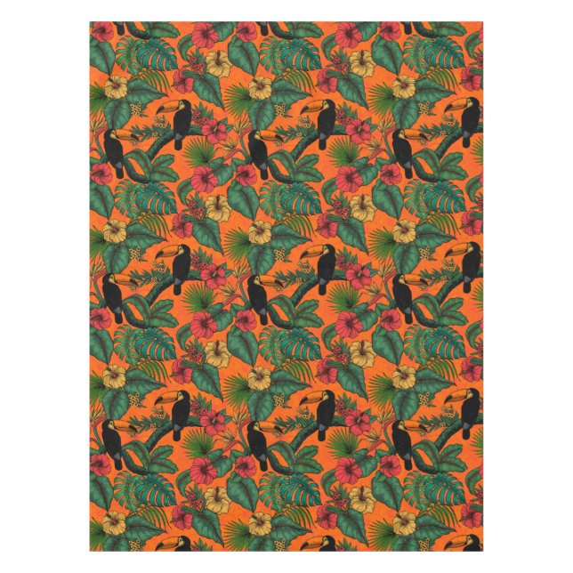 Toucan Garden Tischdecke (Vorderseite)