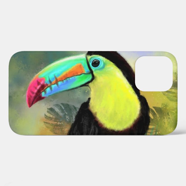 Toucan iPhone Case (Rückseite (Horizontal))