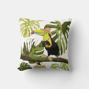 Toucan Jungle Explorer Kissen