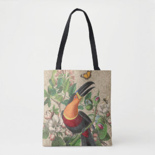 Toucan Jungle Tropical Bird Beautiful Antique