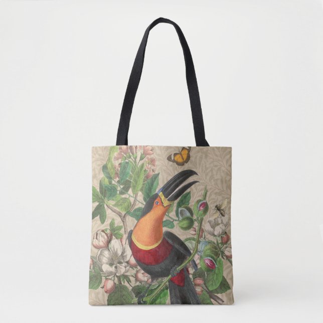 Toucan Jungle Tropical Bird Beautiful Antique (Vorderseite)