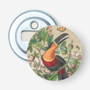 Toucan Jungle Tropical Bird Beautiful Antique Flaschenöffner
