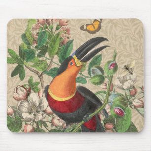 Toucan Jungle Tropical Bird Beautiful Antique Mousepad