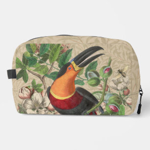 Toucan Jungle Tropical Bird Beautiful Antique Waschbeutel
