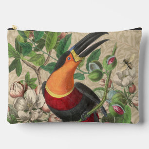 Toucan Jungle Tropical Bird Beautiful Antique Zubehörtasche