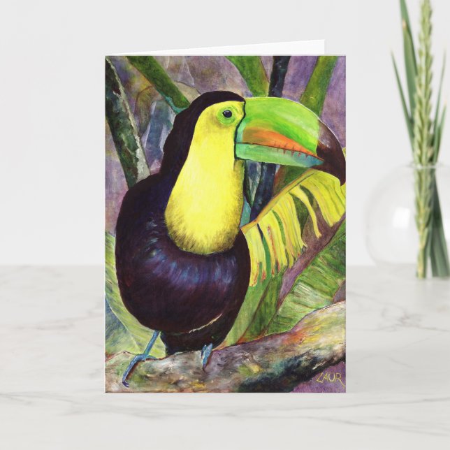 Toucan Karte (Vorderseite)
