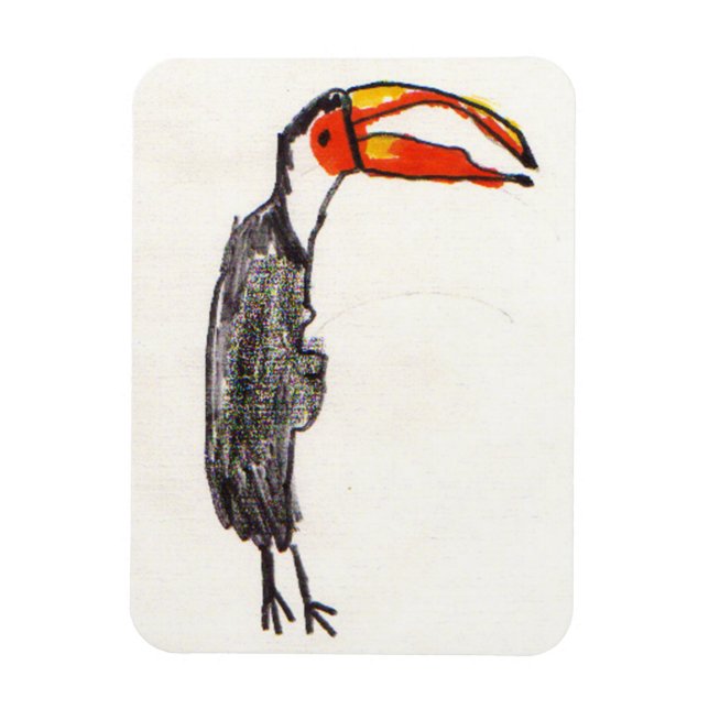 Toucan Kids Art Magnet (Vertikal)