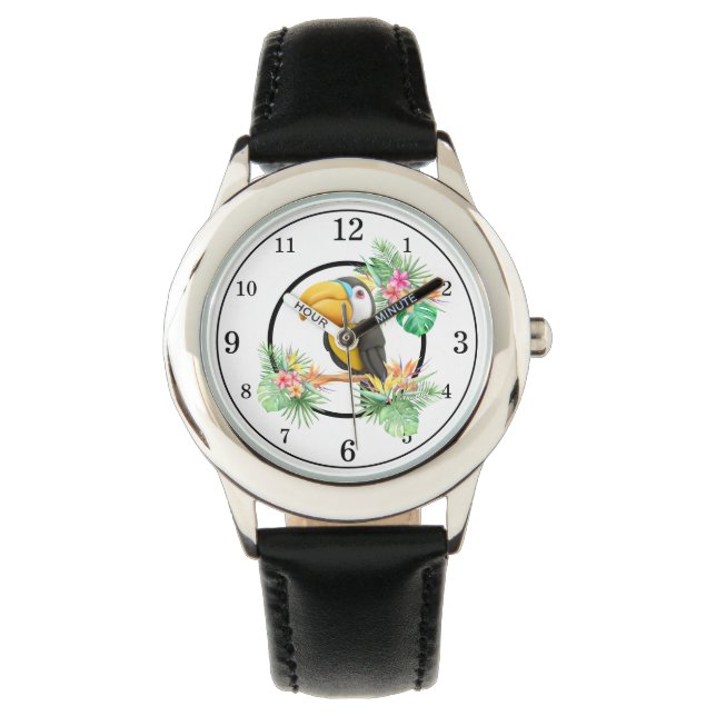 Toucan Kids Watch Armbanduhr (Vorderseite)