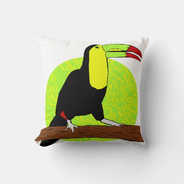 Toucan Kissen (Vorderseite)