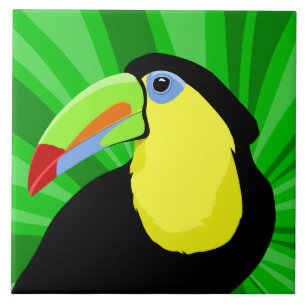 Toucan Kunst Fliese