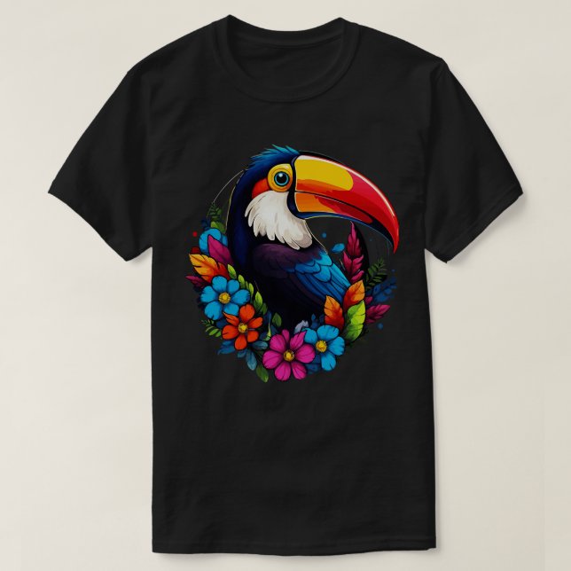 Toucan Lächeln T-Shirt (Design vorne)