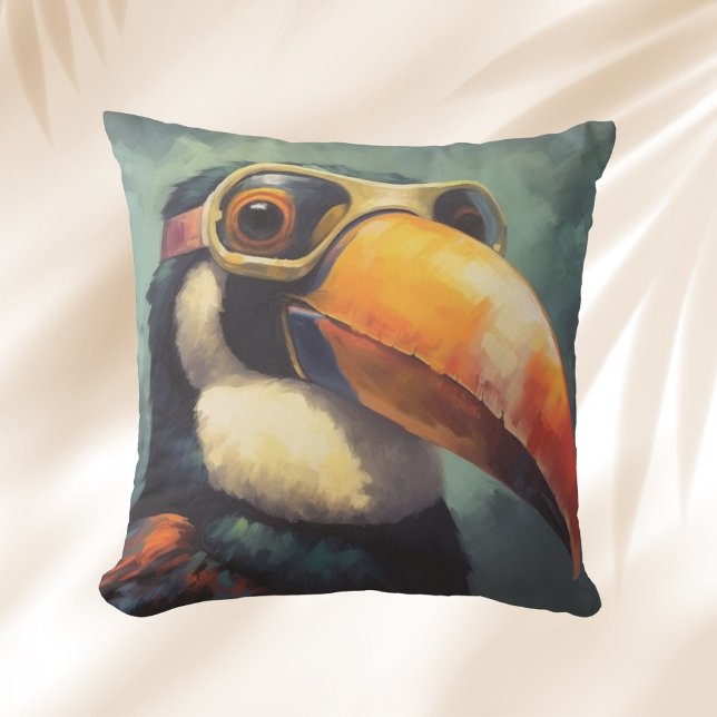 Toucan Pilot Kissen (Von Creator hochgeladen)