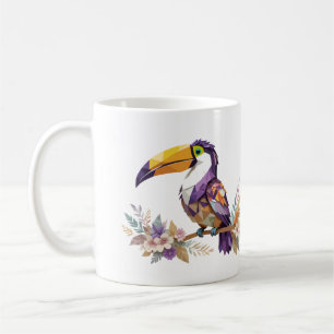 Toucan Playful Adorable Fun Animal Colorful Joyful Kaffeetasse