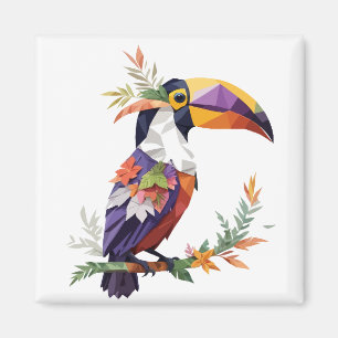 Toucan Playful Adorable Fun Animal Colorful Joyful Magnet