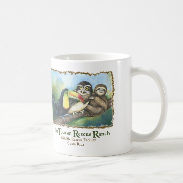 Toucan Rettungs-Ranch-Tasse Tasse (Rechts)