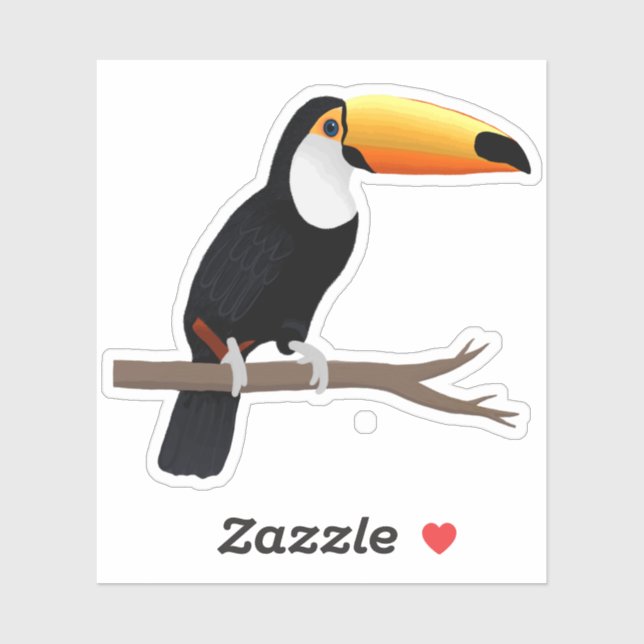 Toucan Sticker (Blatt)