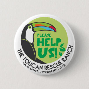 Toucan StützAbzeichen Button