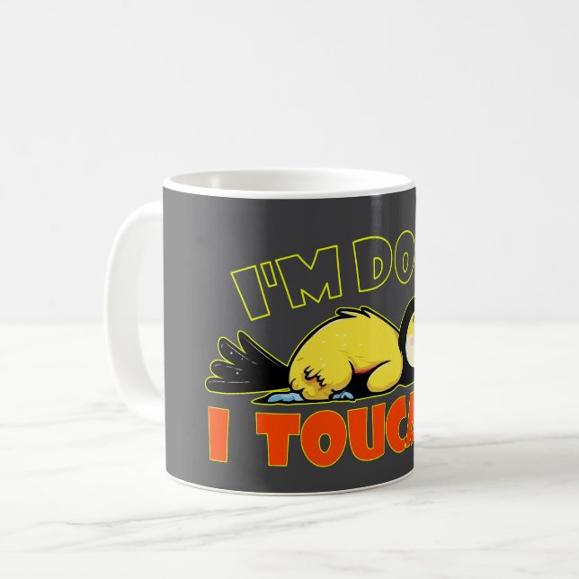 Toucan t Lazy Mood Kaffeetasse (Vorderseite Links)