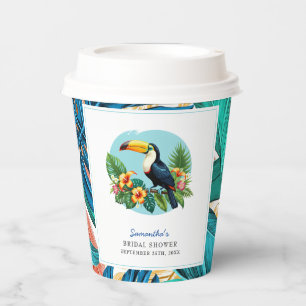 Toucan Tropenwald Summers Brautparty Pappbecher