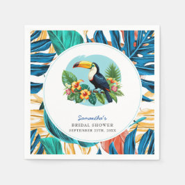 Toucan Tropenwald Summers Brautparty Serviette