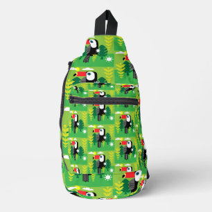 Toucan Tropical Bird Crossbody Bag