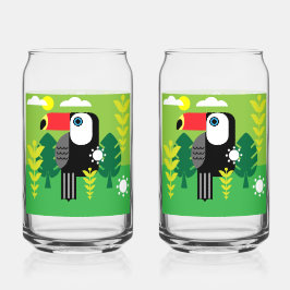 Toucan Tropical Bird Dosenglas