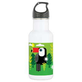 Toucan Tropical Bird Edelstahlflasche