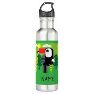 Toucan Tropical Bird Edelstahlflasche