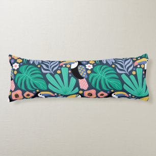 Toucan Tropical Bird Floral Kissen