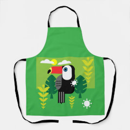 Toucan Tropical Birds Schürze