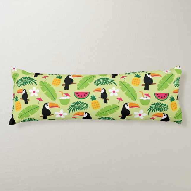 Toucan Tropical Summer Seitenschläferkissen (Vorderseite)