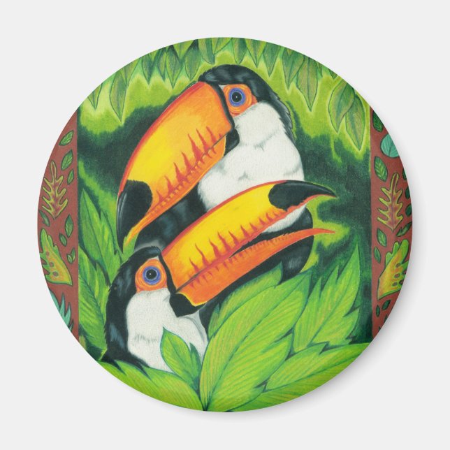 Toucan Tropics Magnet (Vorne)