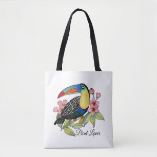 Toucan-Vogel mit Blume