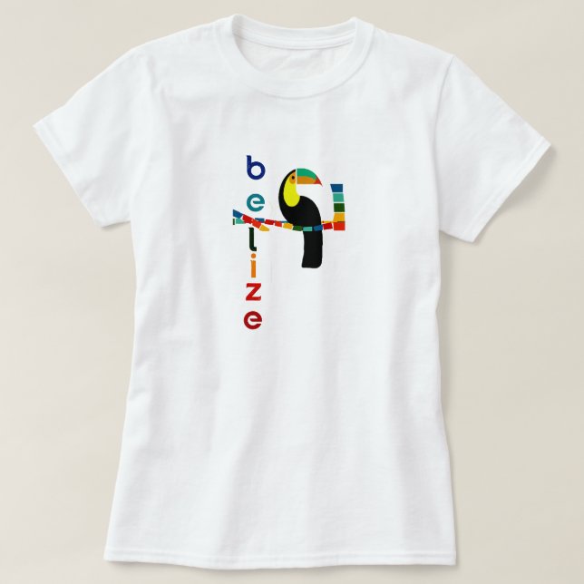 Toucan von Belize T-Shirt (Design vorne)
