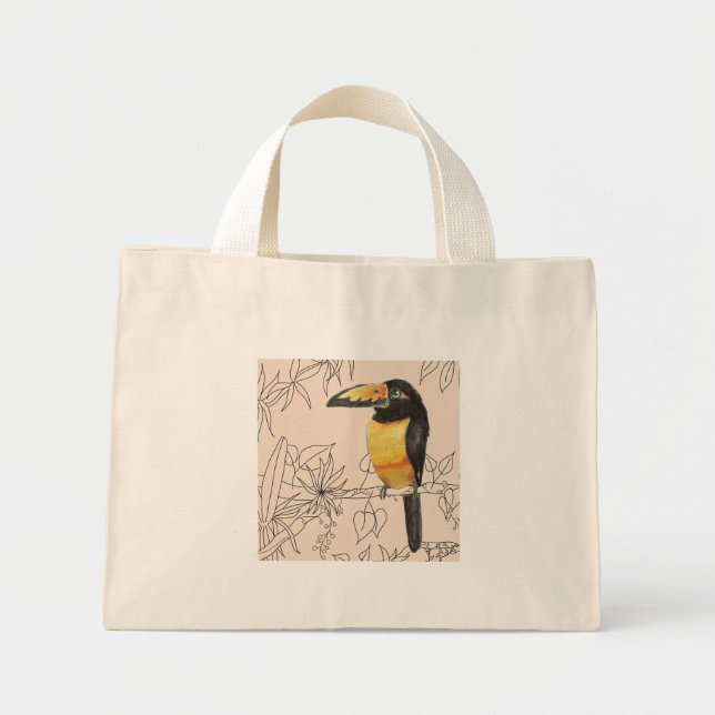 Toucans auf einer winzigen Tasche (Vorne)
