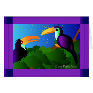 Toucans im Paradies durch Debbie Jensen